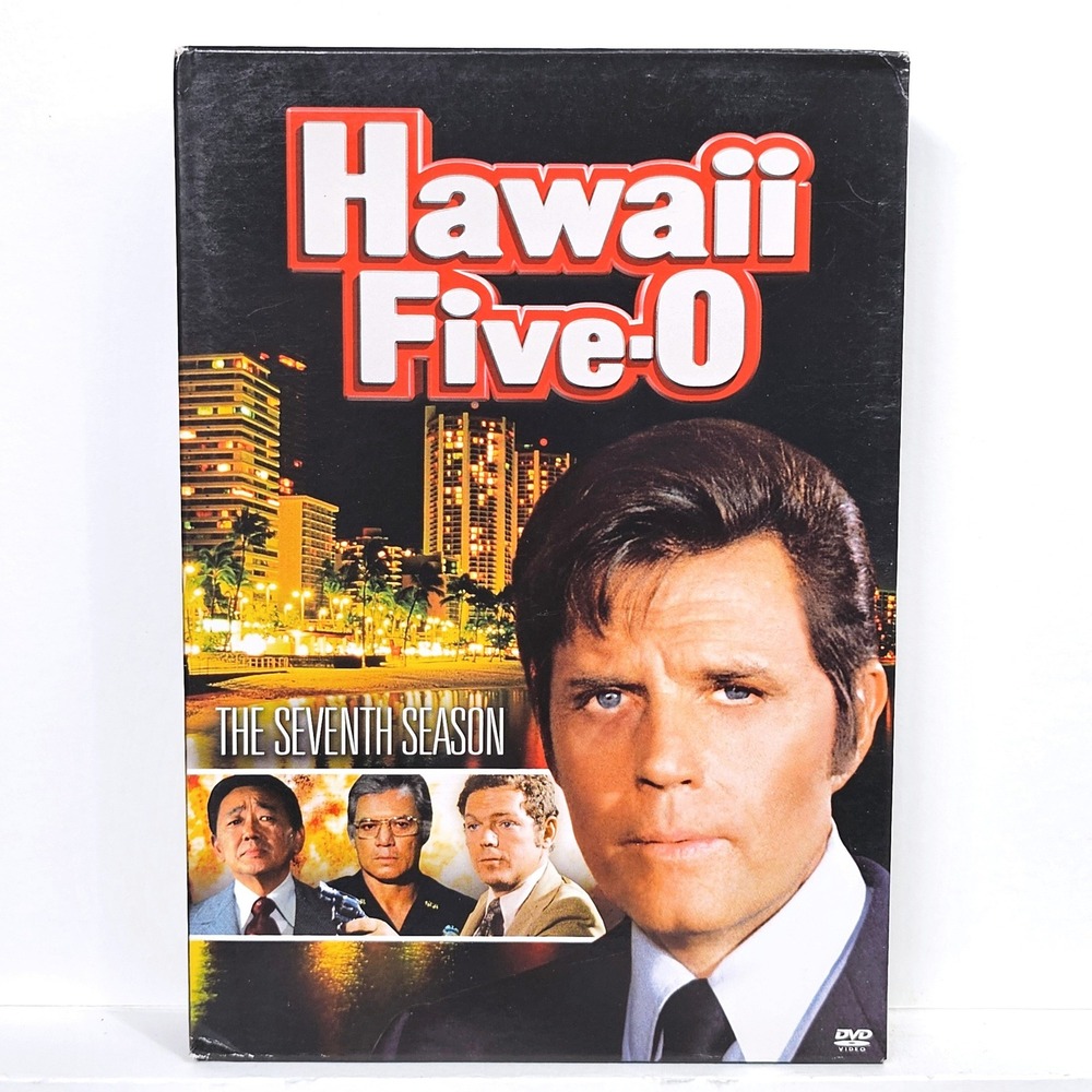 Hawaii Five-O The Seventh Season DVD 6-Disc Box Set Digitally‎ Remastered TV